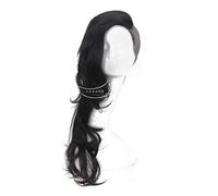 Tokyo Ghoul Femminile COS Parrucca Maschera Maker Parrucca Uta Lunghe parrucche cosplay anime nere e argento grigio + Cappellino parrucca PL-3682