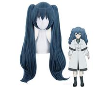 Tokyo Ghoul Re Yonebayashi Saiko Due code di cavallo Parrucca Cosplay Costume da donna Lungo resistente al calore Parrucche sintetiche Parrucche da festa MZ-1246