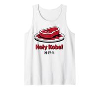 Tokyo Giappone Kobe Bistecca Wagu Cibo Famoso Divertimento Amici Classico Canotta