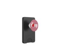 TOKYO GIAPPONE LINEARE SAKURA LOGO SOLE ROSSO FIORE DI CILIEGIO PopSockets PopWallet per MagSafe