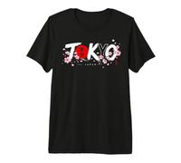 Tokyo Giappone Orizzontale ESTETICO Sakura CILIEGIO Sole Maglietta Premium