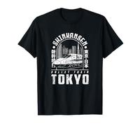 Tokyo Giappone Shinkansen Bullet Train Anime Kanji Souvenir Maglietta