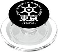 Tokyo Giappone simbolo della città Tokyo Kanji Retro Otaku Souvenir PopSockets PopGrip per MagSafe