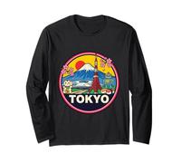 Tokyo Giappone Viaggio Souvenir Città Regalo Maglia a Manica