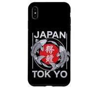 Tokyo Japan Koi Fish t-shirt giapponese Sun Wave Graphic Custodia per iPhone XS Max