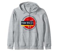 Tokyo Life Must Go On Felpa con Cappuccio