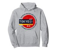 Tokyo Life Must Go On Felpa con Cappuccio