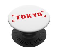 Tokyo Logo #5 Giappone Etichetta Osaka Nippon Kyoto Sapporo PopSockets PopGrip Adesivo