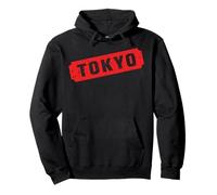 Tokyo Logo #6 Etichetta Osaka Nippon Giappone Kyoto Sapporo Felpa con Cappuccio