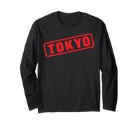 Tokyo Logo #7 Etichetta Osaka Nippon Giappone Kyoto Sapporo Maglia a Manica
