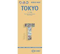Tokyo. Map Borch 1:17 000: Tokyo, Tokyo Bay & Shinagawa, Greater Tokyo