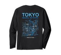 Tokyo Neural Network Circuito - Design sul Retro Maglia a Manica