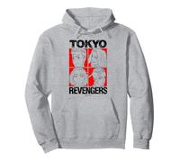 Tokyo Revengers Character Grid Anime Felpa con Cappuccio