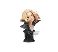 Banpresto Tokyo Revengers Faceculptures Manjiro Sano Figure 10 Cm Nero