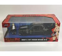 Tokyo Revengers Mikey Figura E 1971 Nissan Skyline 1:24 Jada 253255064