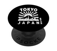 Tokyo Skyline Giappone Monte Fuji Luoghi di interesse Skytree Kanji Souvenir PopSockets PopGrip Adesivo