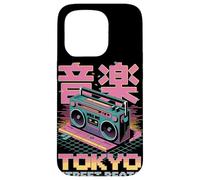 Tokyo Street batte la cultura pop estetica giapponese Custodia per iPhone 15 Pro