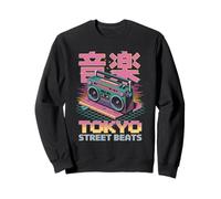 Tokyo Street batte la Cultura Pop estetica Giapponese Felpa