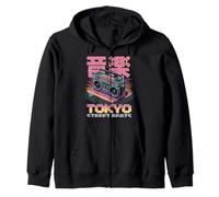 Tokyo Street batte la Cultura Pop estetica Giapponese Felpa con Cappuccio