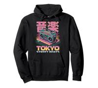 Tokyo Street batte la Cultura Pop estetica Giapponese Felpa con Cappuccio