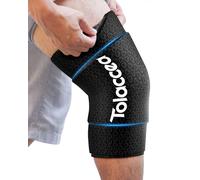 Tolaccea Pro Fascia Ghiaccio per Ginocchio & Gomito | Extra spessi, Dual Cold Focus, raffreddamento duraturo, cuscinetti caldi riutilizzabili per dolori, contusioni