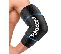 Tolaccea Pro Fascia Ghiaccio per Ginocchio & Gomito | Extra spessi, Dual Cold Focus, raffreddamento duraturo, cuscinetti caldi riutilizzabili per dolori, contusioni