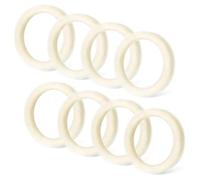 Tolaily 8 rondelle in feltro di ricambio per smerigliatrici di macchine - compatibili con i modelli BES870, BES878, BES880, BES980, BCG820