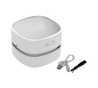 Tolaily Aspirapolvere da scrivania Mini Aspirapolvere USB Ricaricabile ad Alta Aspirazione per Bancone Cassetto Ufficio