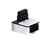 Tolaily Connettore di alimentazione ATX3.0 a 90 Gradi 12VHRWR 12+4 Pin Adattatore Scheda Grafica Computer GPU RVS Invertito per 4090 4080 Bianco