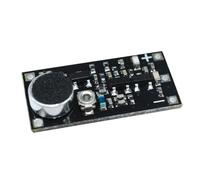 Tolaily Modulo Trasmettitore di Sorveglianza Microfono Senza FM 88-115 MHz, Condensatore Regolabile, Tensione DC 2 V 9 V 9 MA