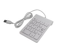 Tolaiue Mini Tastiera Numerica Cablata USB Tastierino Numerico 18 Tastiera Digitale per Contabilità Teller Laptop Windows Notebook PC ()
