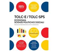TOLC-E / TOLC-SPS. ECONOMIA E SCIENZE POLITICHE E SOCIALI - AA.VV. - HOEPLI
