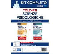TOLC PSI 2024. Kit completo per il test di Scienze psicologiche. Con ebook. Con espansione online. Con software di simulazione