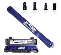 TOLCHENO Set di chiavi snodate con prolunga, strumento di prolunga per chiave snodata Pro Zero con adattatori per attacco quadrato da 6 mm, 9,5 mm e 12,7 mm - Chiave universale con prolunga per spazi