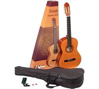 Toledo Primera Pack Chitarra Classica 3/4 - Accordatore - Custodia - Plettri