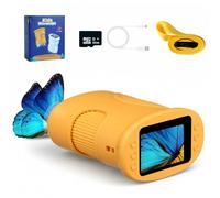 Tolesum 1000X Microscopio per Bambini, Microscopio Digitale Portatile HD 1080P con Display da 2,4" per Lente d'ingrandimento ed con Foto,Adatto come regalo di Natale,Compleanno o Capodannodai 3 agli 8