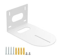 TOLIDA 1 staffa di montaggio a parete universale per telecamera PTZ - Supporto da parete in metallo solido per telecamere HuddleCam, AVIPAS, Lumen, staffa da parete per fotocamera, bianca