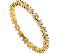 Tolldek 14 K Au585 - Coppia di anelli per matrimonio, in oro giallo 585, misura 47-65, Oro giallo 14 carati (585), Diamante