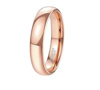 Tolldek Anelli da uomo in acciaio al tungsteno, 2 mm/4 mm/6 mm/8 mm, classico anello nuziale vintage per lui e per lei, misure 47-70, acciaio al tungsteno, Senza zirconi