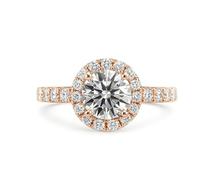 Tolldek Coppia di anelli in oro bianco 9 K / 14 K / 18 K / 18 K, con moissanite, anelli per partner Au 375/585/750 bianco oro, misura 47-65