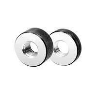 Tolleranza 6h 2 pezzi/set Calibro ad anello filettato di passaggio e arresto M4 M5 M6 M7 M8 M9 M10 M12 M20 M30 M40 M50 M60 Passo della filettatura 0.5(M47X0.5 6h)