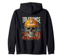 Tolleranza Zero Millwright Vita Felpa con Cappuccio