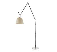 Tolomeo Mega Lampada da Terra Pergamena 32 cm Paralume con Dimmer