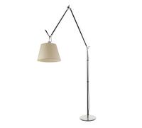 Tolomeo Mega Lampada da Terra Pergamena 36 cm Paralume con Dimmer