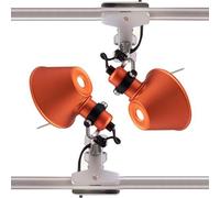 Tolomeo Micro Pinza Applique Arancione Clip
