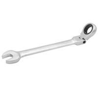 CHIAVE COMBINATA A CRICCHETTO CON TESTA SNODATA 17MM TOLSEN