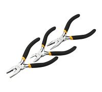 tolsen pn11051518200171080 - Kit di 3 pinze lunghezza 115 mm