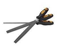 Tolsen PN29041510010170936 Set di 3 lime realizzate in acciaio al carbonio (200 mm), set da 3 pezzi