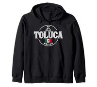 Toluca México Città iconica del Messico Vibes Felpa con Cappuccio