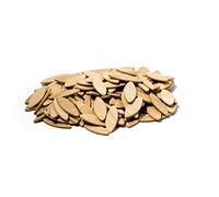 Tolux Tasselli piatti legno numero 20, Confezione da 200 pezzi, Biscotti Lamello, Lamelle d'assemblaggio, Tasselli in legno di faggio di alta qualità per falegnami e progetti fai da te